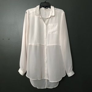 Free People Sheer blouse